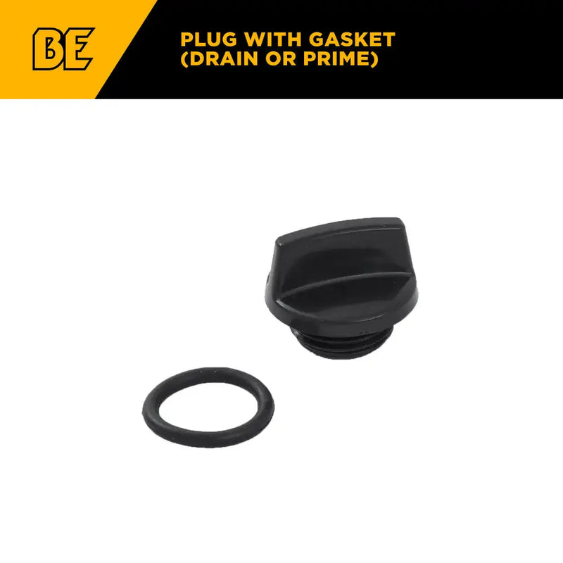 Plug with gasket (Drain or Prime) BE Power Equipment