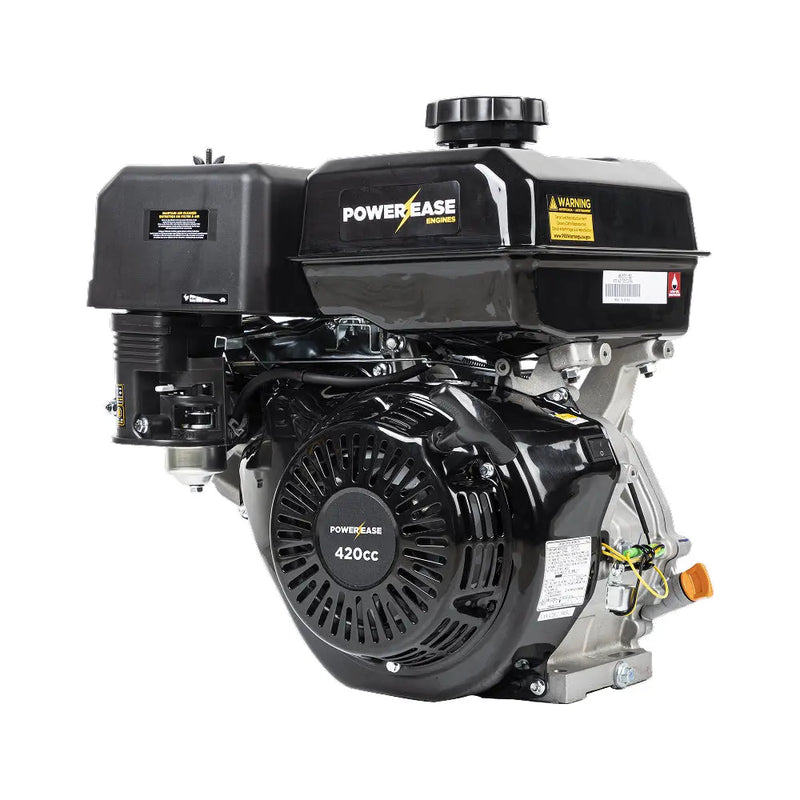 Powerease R420 Engine – 420cc, 12.6 HP, 1" Horizontal Shaft BE Power Equipment