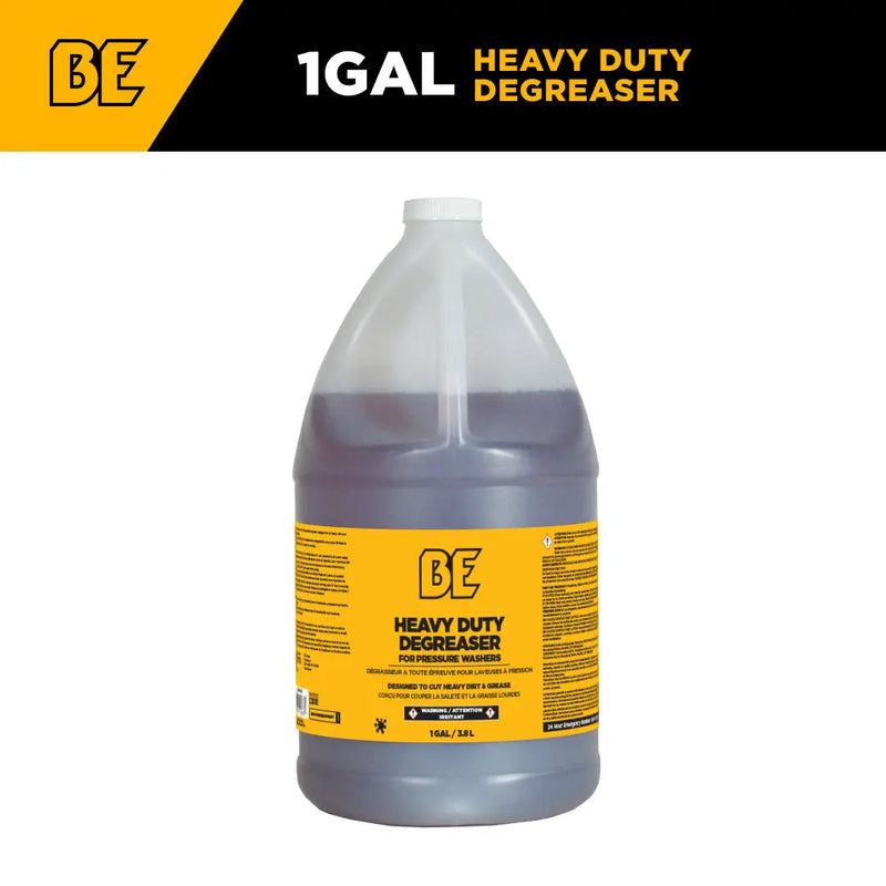 Pressure Washer Heavy Duty Degreaser – 1 Gallon (4 Pack) BE Power Equipment
