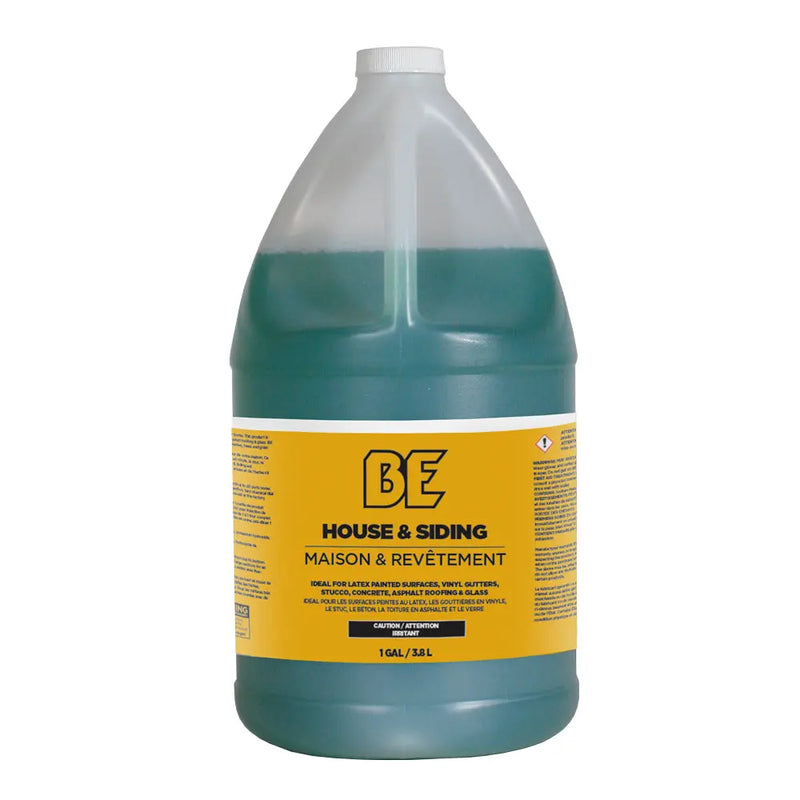 Pressure Washer House and Siding Detergent – 1 Gallon (4 Pack) BE Power Equipment