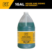 Pressure Washer House and Siding Detergent – 1 Gallon (4 Pack) BE Power Equipment