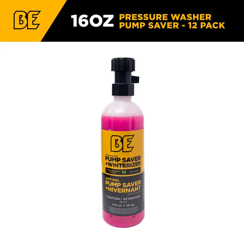 Pressure Washer Pump Saver 16oz/473ml (12 Pack) BE Power Equipment