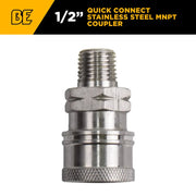 Quick Connect Couplers BE Power Equipment