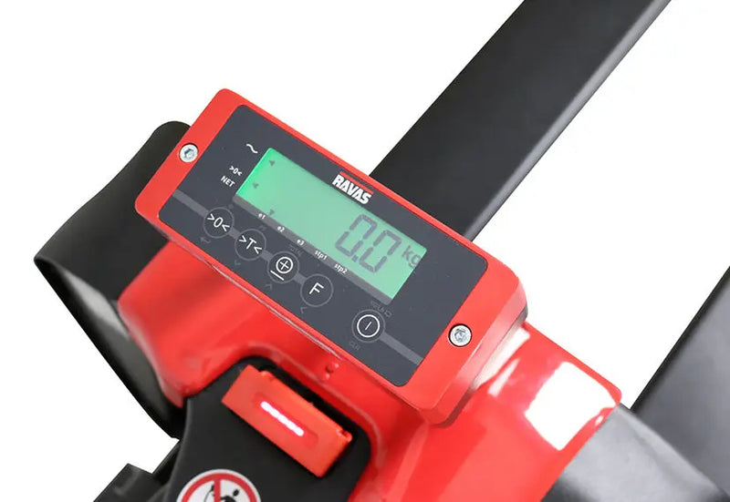 RAVAS Ergotruck2 | Electric Pallet Truck Scale - 3,300 lbs