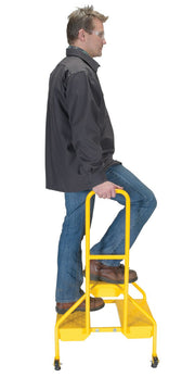 Vestil Portable Two-Step Ladders (RLAD)