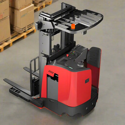 Majorlift  MRTL40 | Electric Stand-Up Reach Truck, 4000 lb Cap 196 Lift