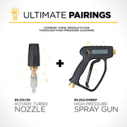 Rotary 1/4" Quick Connect Pressure Washer Nozzle - 3.5 Orifice BE Power Equipment