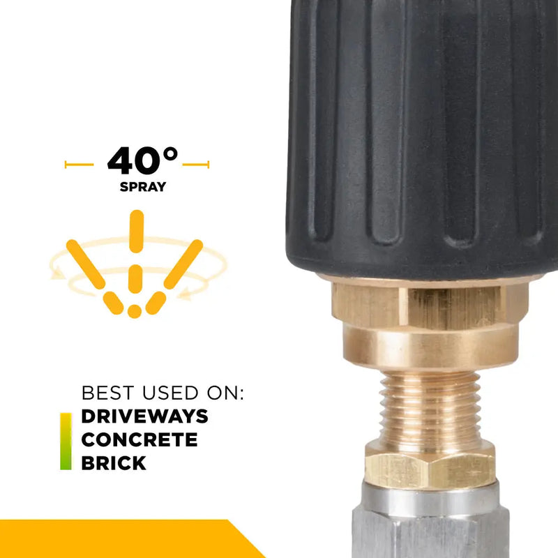Rotary Pressure Washer Nozzle - 5.0 Orifice BE Power Equipment