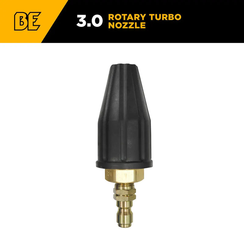 Rotary Turbo Pressure Washer Nozzle 3.0 Orifice BE Power Equipment