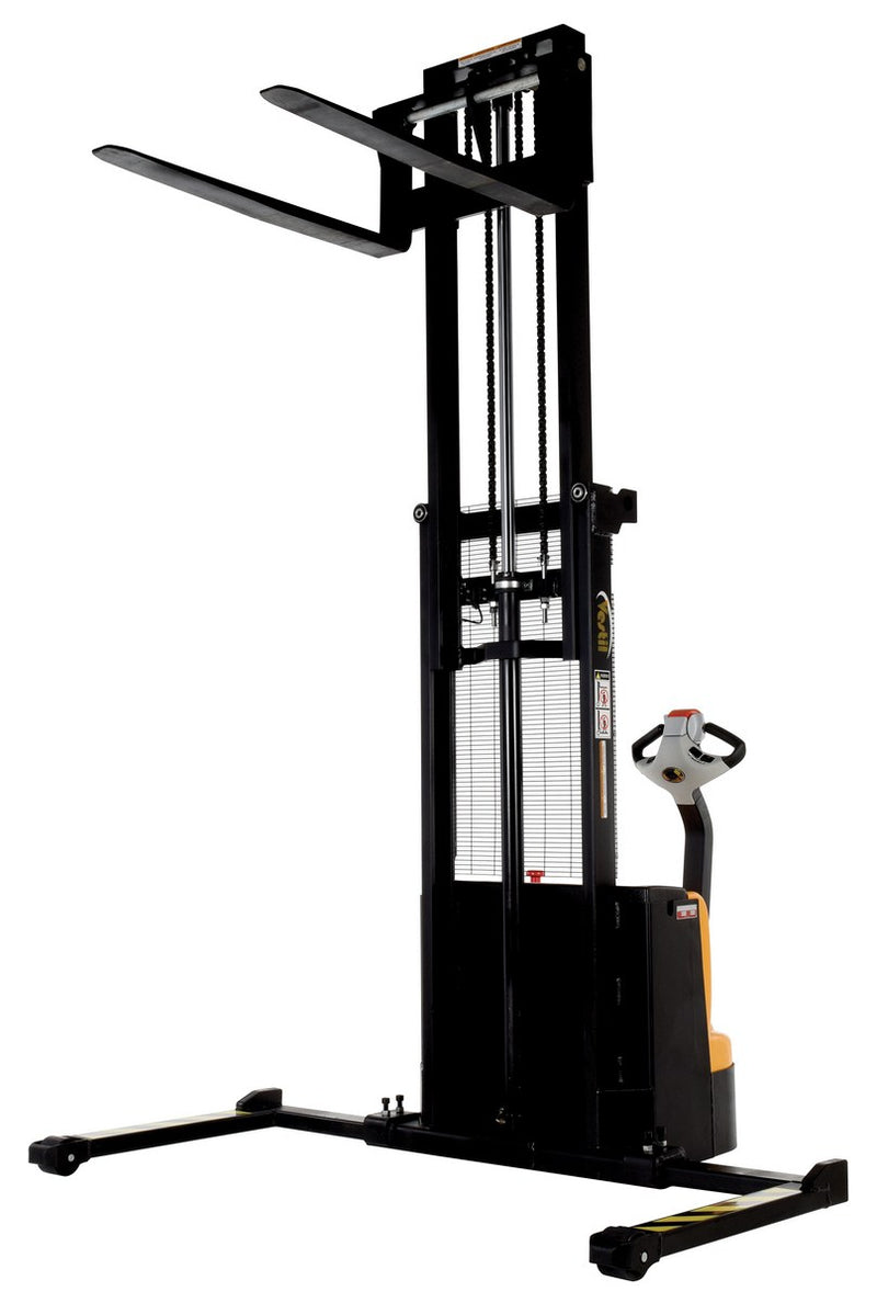 Vestil Double Mast Stackers with Powered Drive and Powered Lift (S)