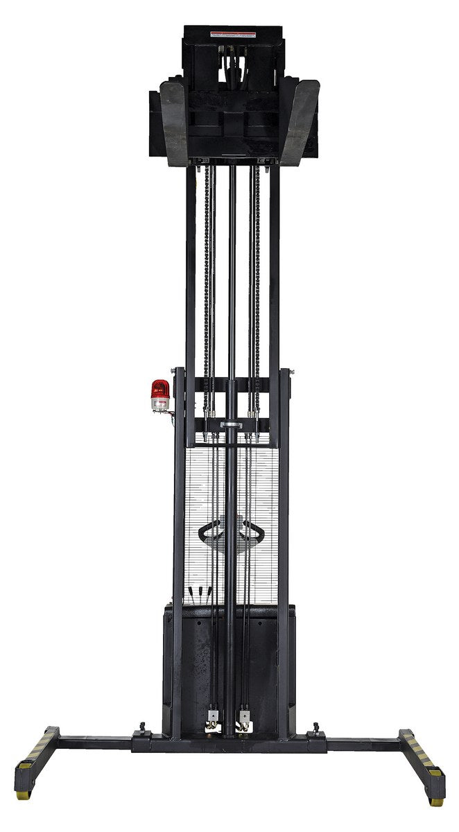 Vestil Powered Stacker with Power Drive, Power Lift, & Power Fork Reach (S)