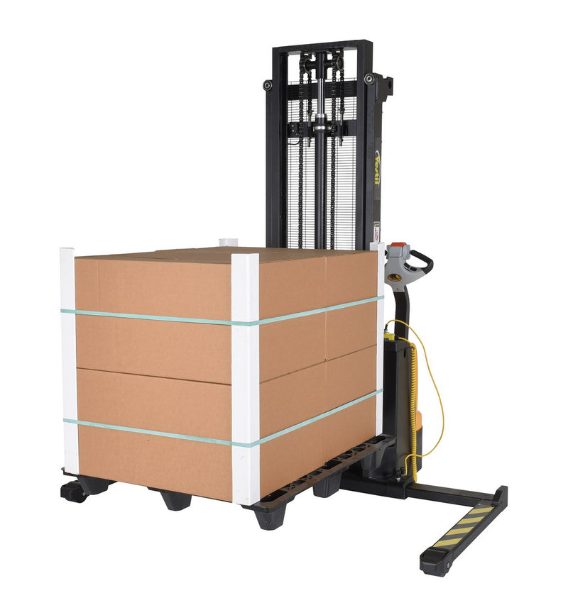 Vestil Double Mast Stackers with Powered Drive and Powered Lift (S)