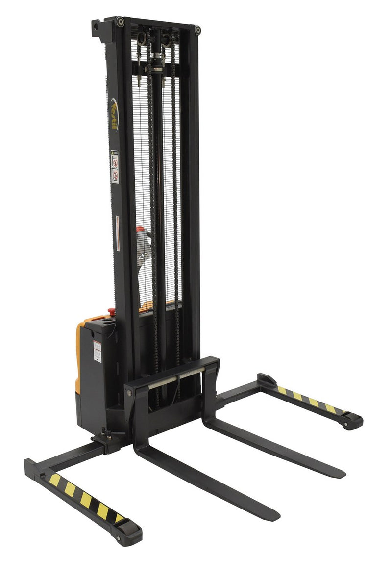 Vestil Double Mast Stackers with Powered Drive and Powered Lift (S)