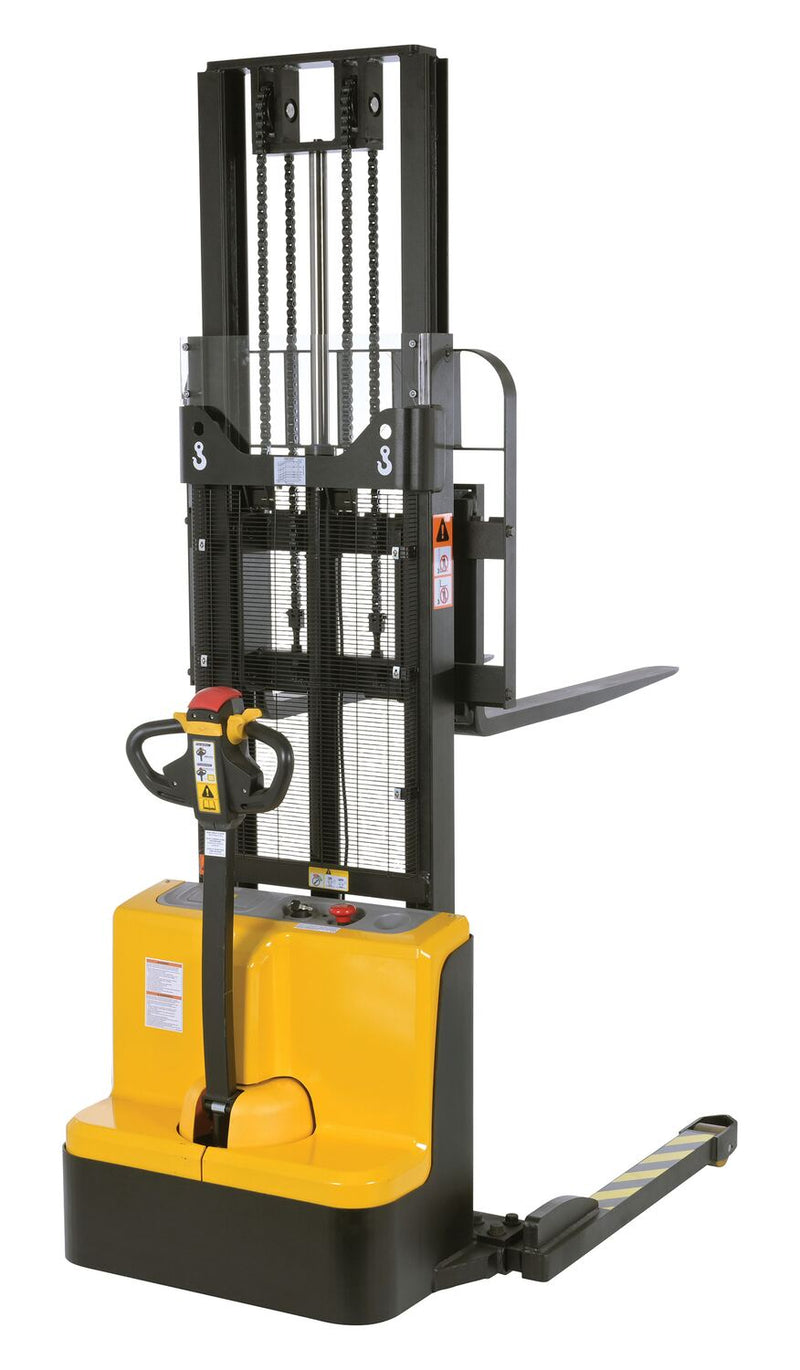 Vestil Variable Speed Drive Double Mast Fully Powered Stacker (S2)