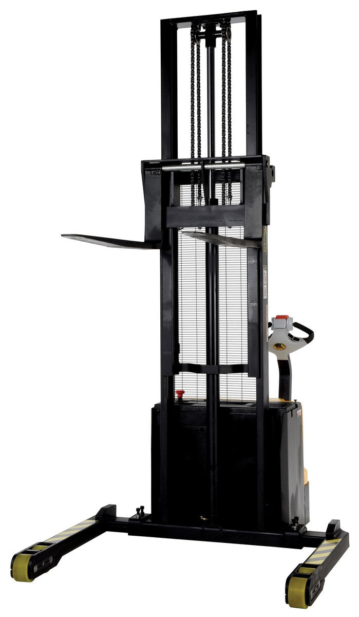 Vestil Double Mast Stackers with Powered Drive and Powered Lift (S)