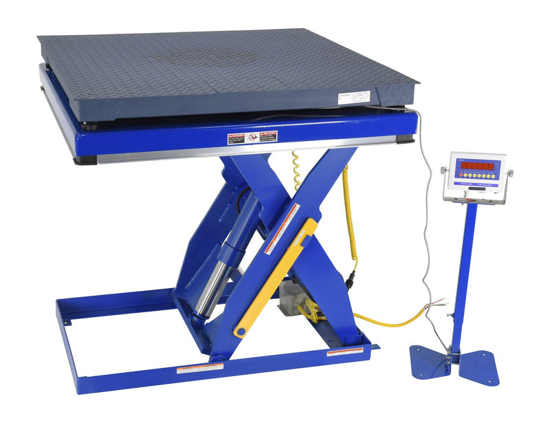 Vestil Integral Scale for Scissor Tables