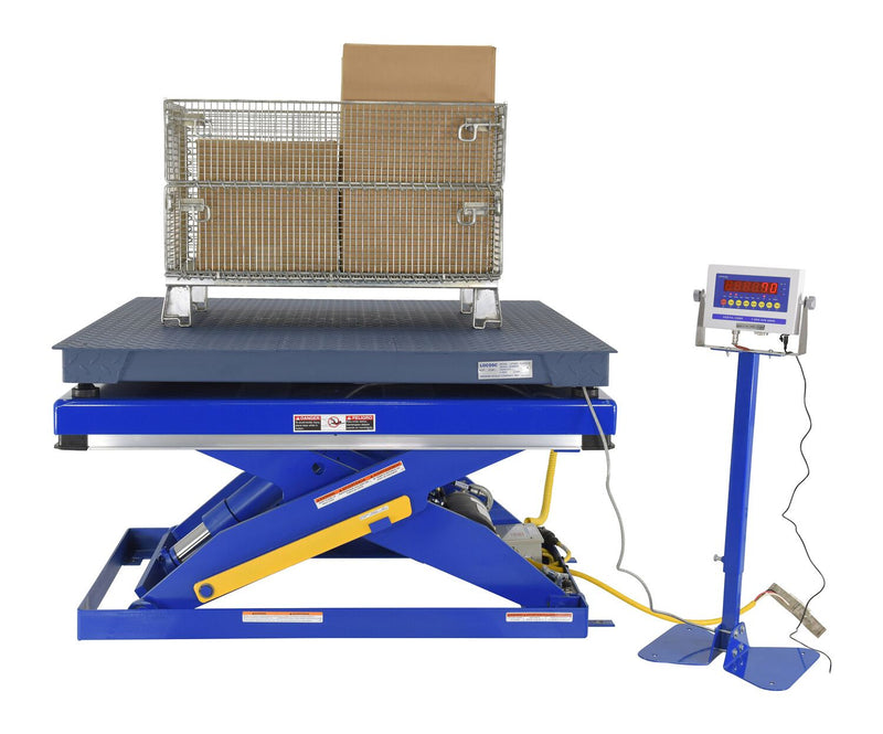 Vestil Integral Scale for Scissor Tables