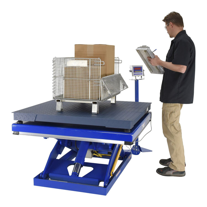 Vestil Integral Scale for Scissor Tables