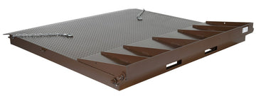 Vestil Steel Container Ramps with Flip-Over Bridge (SCR)