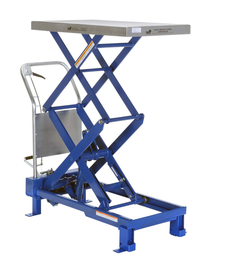 Vestil Foot Pump & Powered Scissor Lift Tables (SCTAB)