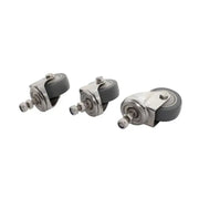 SET (4), CASTERS FOR 30" SS WAW BE Power Equipment