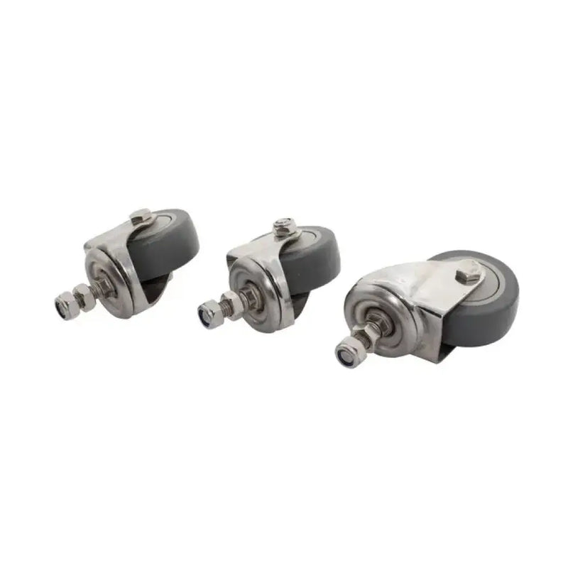 SET (4), CASTERS FOR 30" SS WAW BE Power Equipment