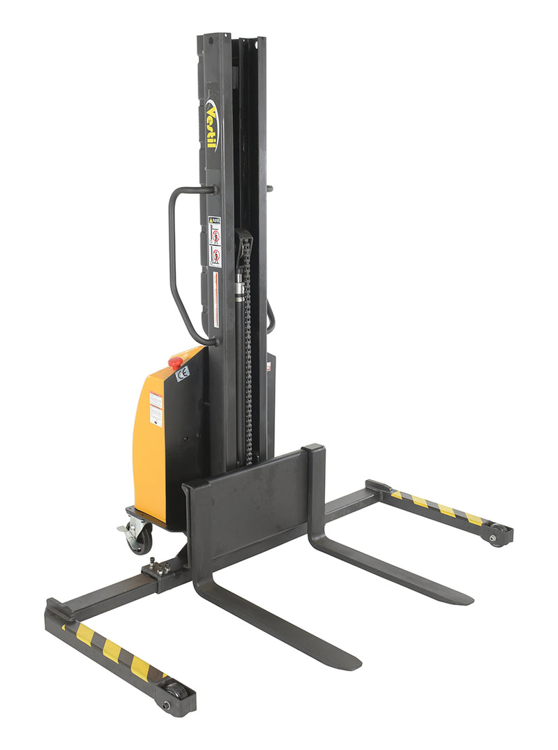 Vestil Narrow Mast Stackers with Powered Lift (SLNM)