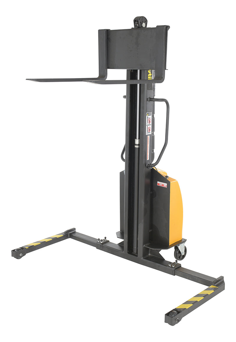 Vestil Narrow Mast Stackers with Powered Lift (SLNM)
