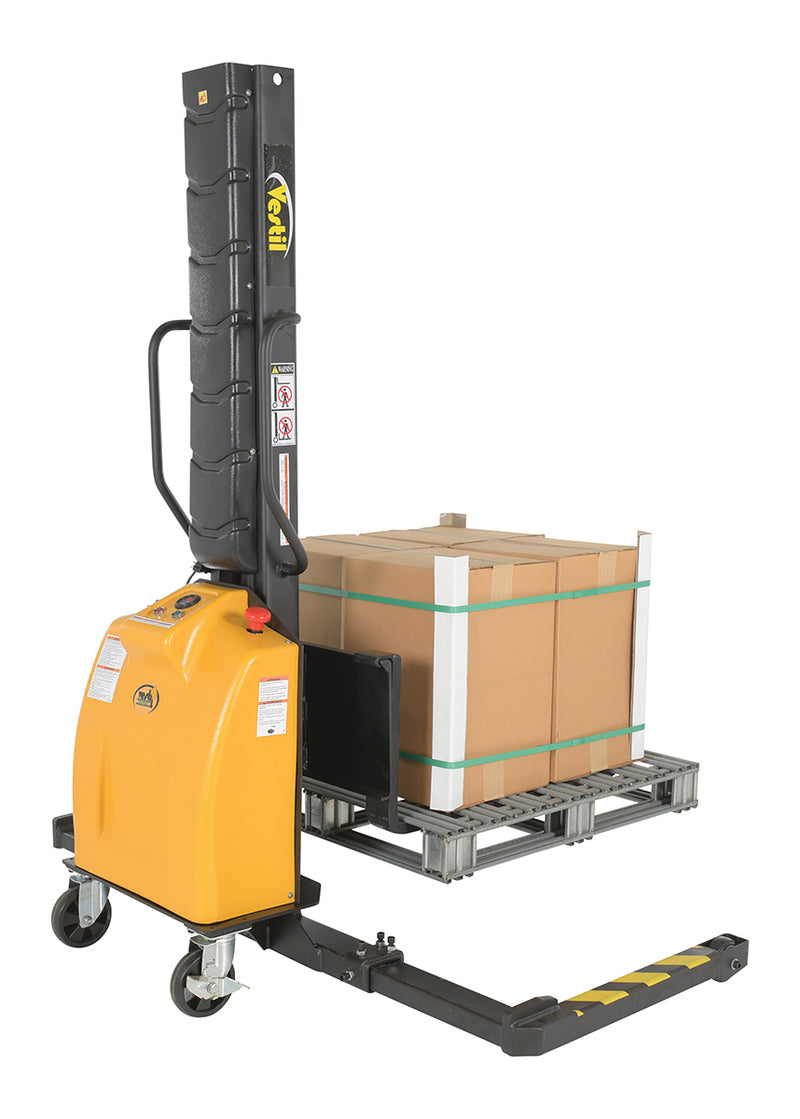 Vestil Narrow Mast Stackers with Powered Lift (SLNM)