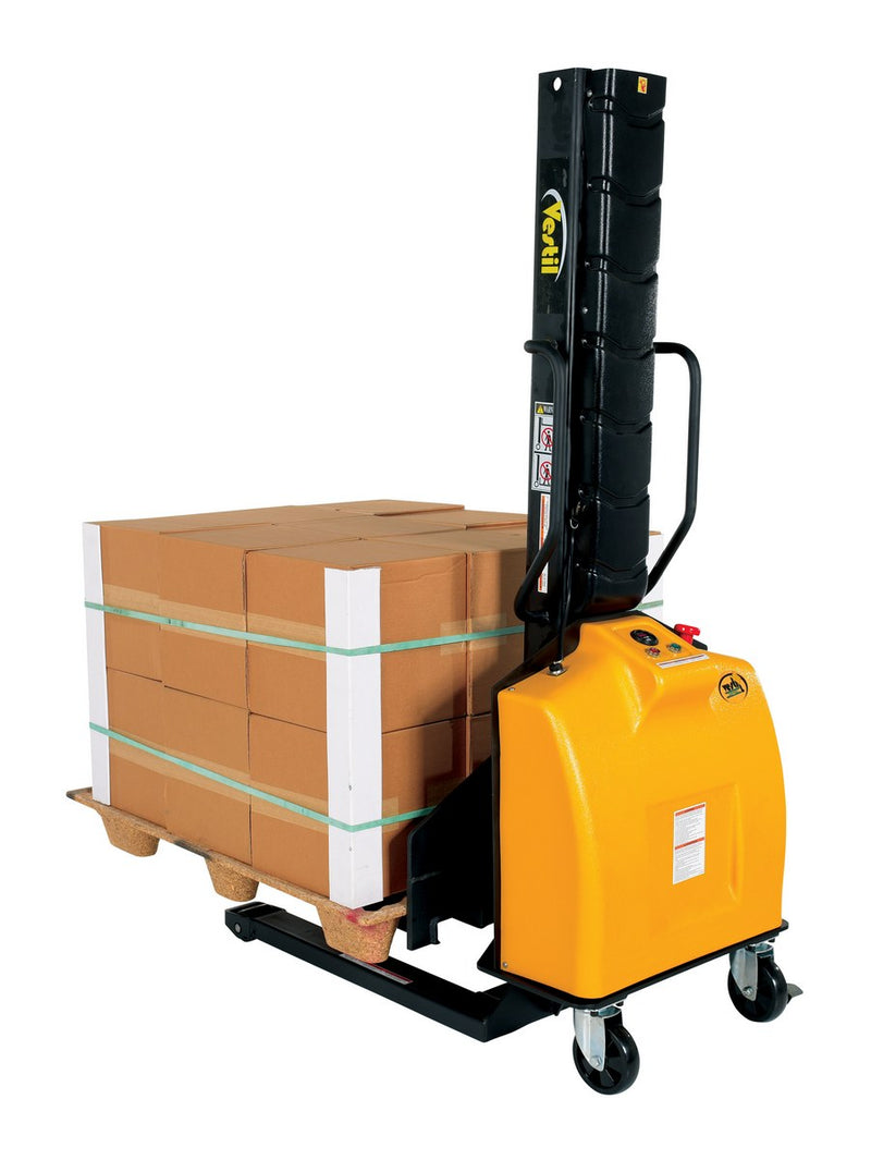 Vestil Narrow Mast Stackers with Powered Lift (SLNM)
