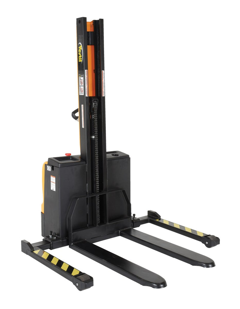 Vestil Narrow Mast Stackers with Powered Drive and Powered Lift (SNM)