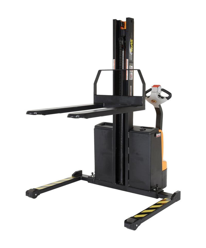 Vestil Narrow Mast Stackers with Powered Drive and Powered Lift (SNM)