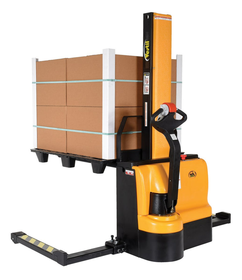 Vestil Narrow Mast Stackers with Powered Drive and Powered Lift (SNM)