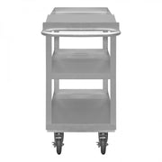 Durham Stainless Order Picking Cart With 5" X 1-1/4" Polyurethane Casters