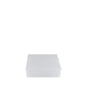 Durham Small, Plastic Compartment Box, 6 Openings, Clear (Pack of 10)