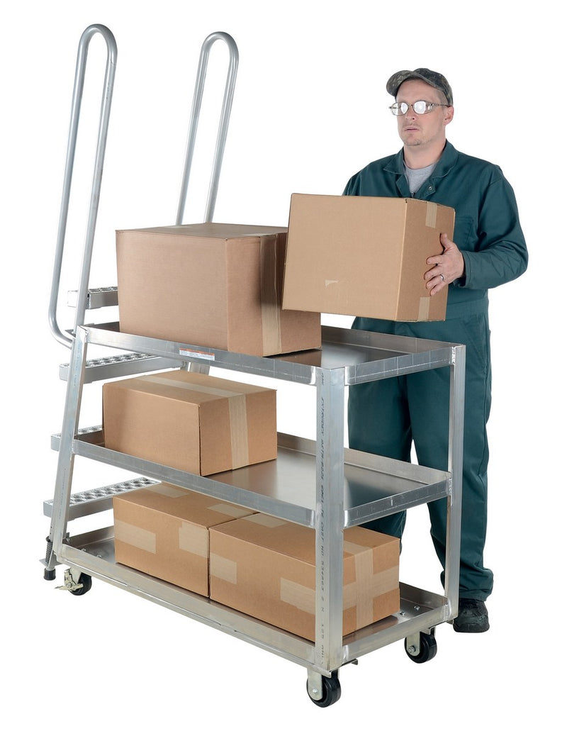 Vestil Hi-Duty & Hi-Frame Stockpicker Trucks