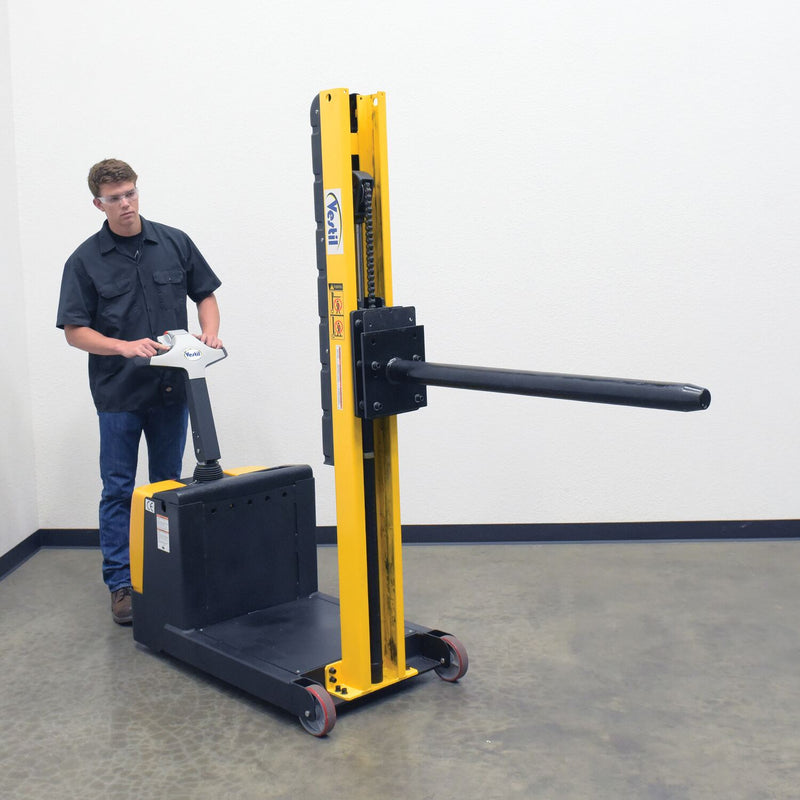 Vestil Counter Balanced Narrow Stacker w/ Multi-Use Attachments