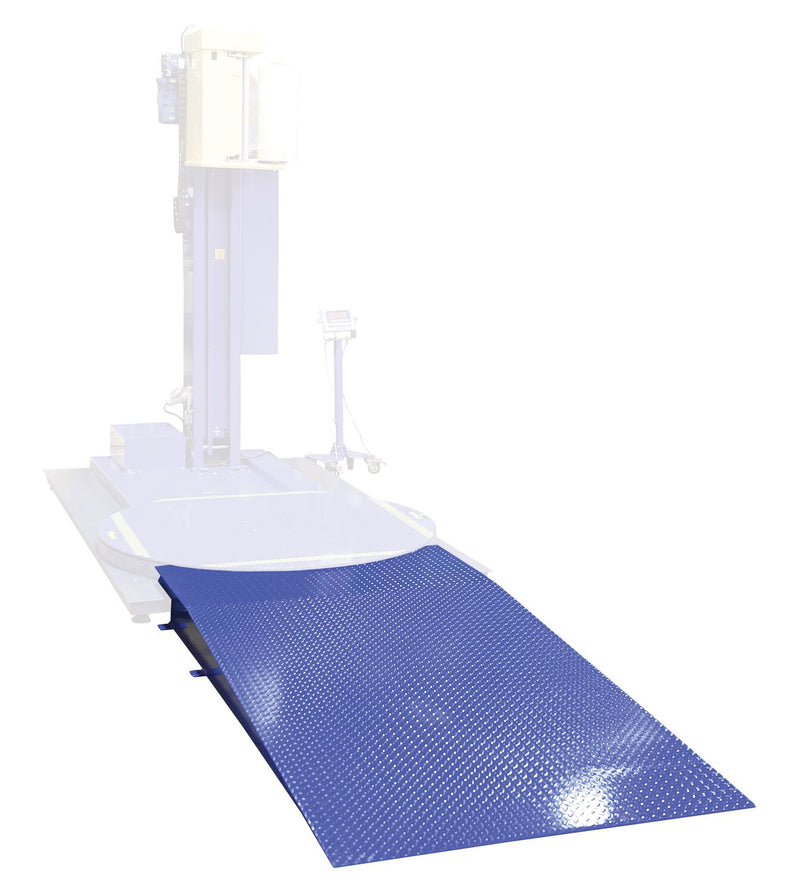 Vestil Steel Approach Ramp 48" X 60" Blue