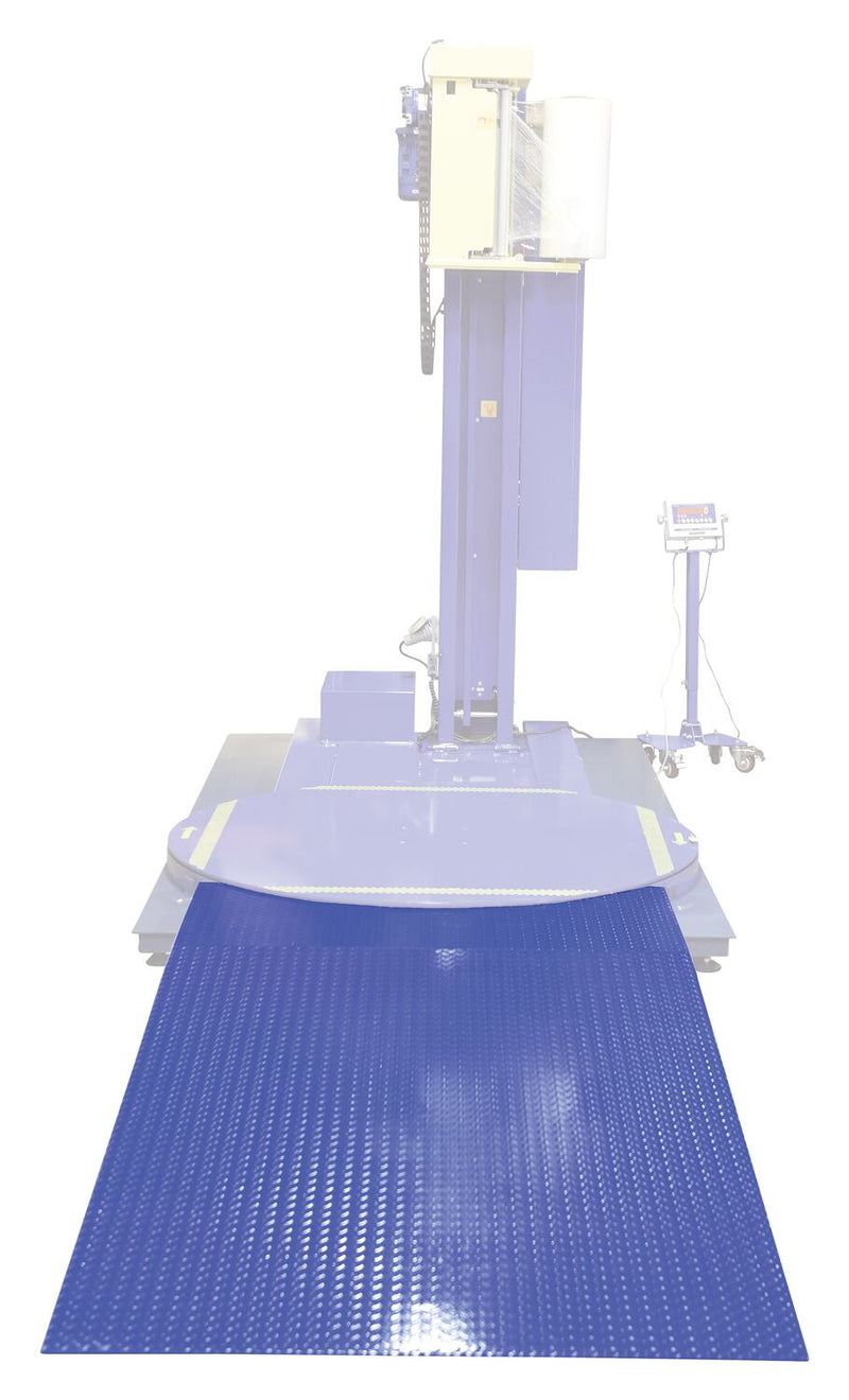 Vestil Steel Approach Ramp 48" X 60" Blue