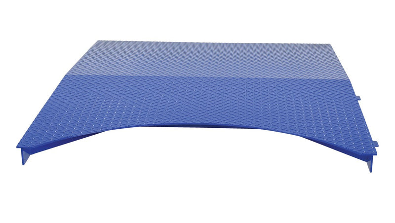 Vestil Steel Approach Ramp 48" X 60" Blue