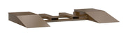 Vestil Steel Wheel Riser with Central Fork Pocket