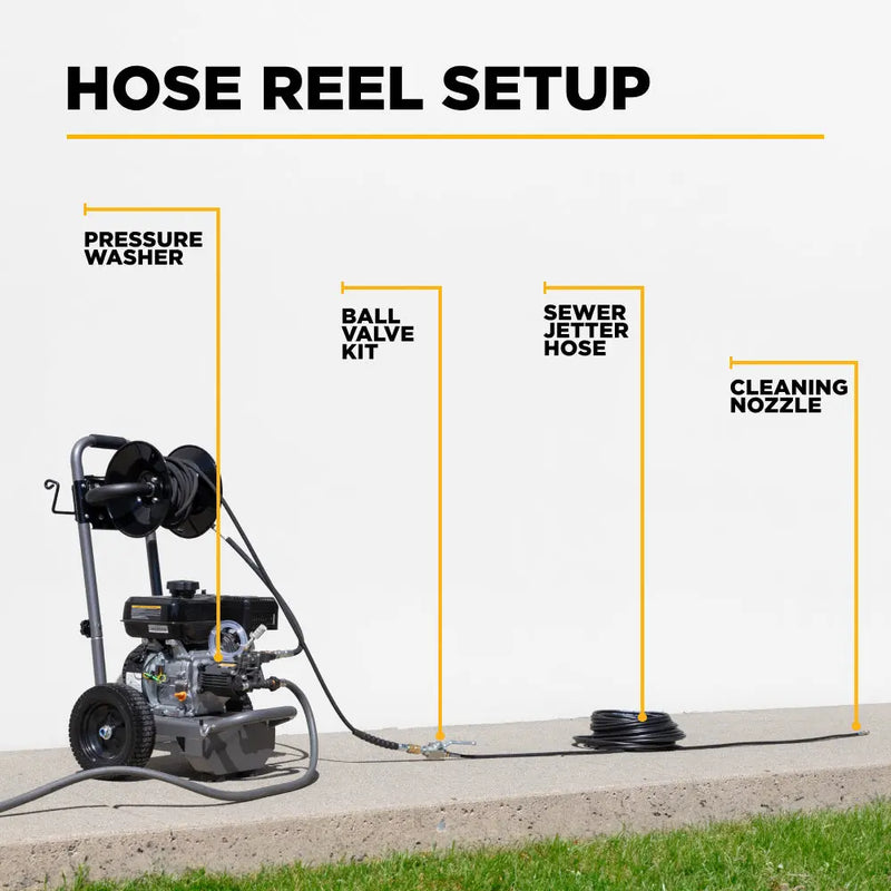 Sewer Jetting Hose BE Power Equipment