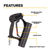 Spray Gun for Surface Cleaners BE Power Equipment