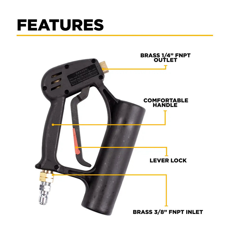 Spray Gun for Surface Cleaners BE Power Equipment