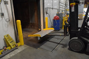 Vestil Aluminum Truck Dockboards with Steel Safety Curbs (TAS)