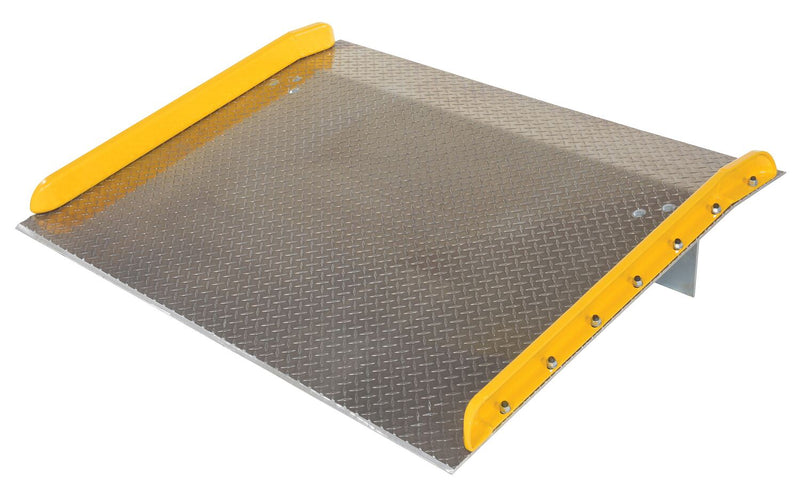Vestil Aluminum Truck Dockboards with Steel Safety Curbs (TAS)