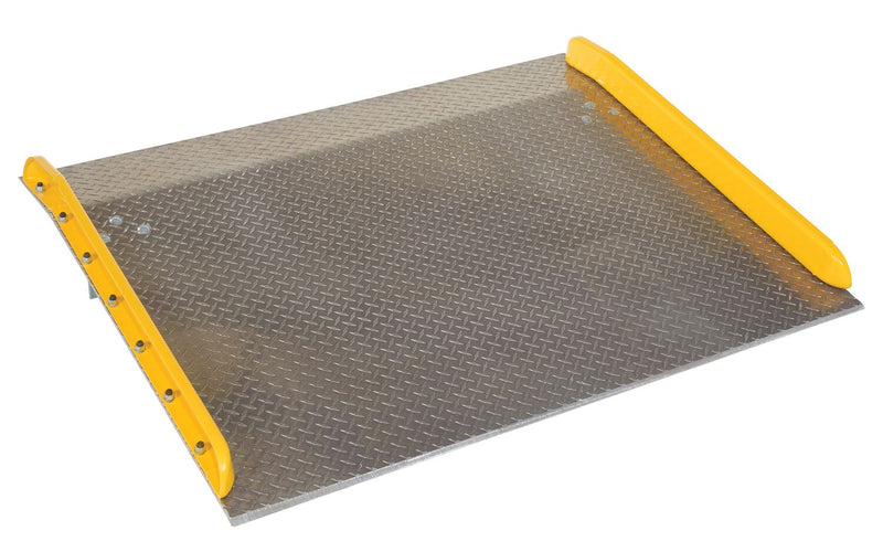 Vestil Aluminum Truck Dockboards with Steel Safety Curbs (TAS)
