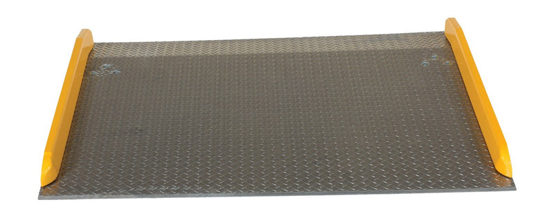 Vestil Aluminum Truck Dockboards with Steel Safety Curbs (TAS)
