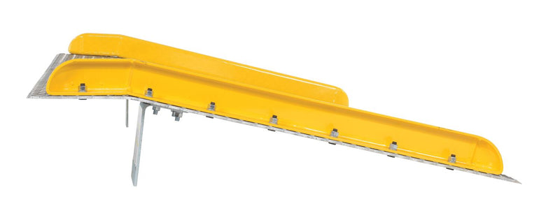 Vestil Aluminum Truck Dockboards with Steel Safety Curbs (TAS)