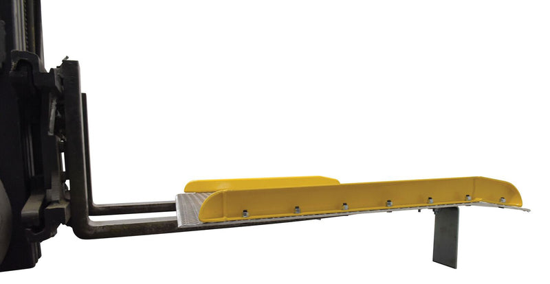 Vestil Aluminum Truck Dockboards with Steel Safety Curbs (TAS)